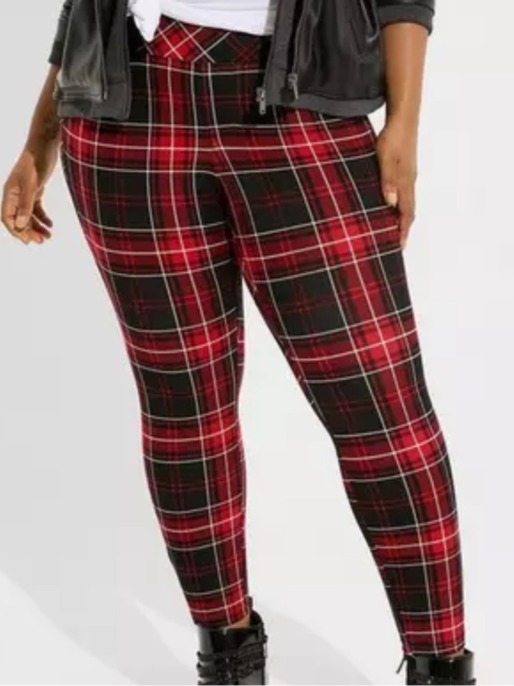 torrid plaid pixie pant